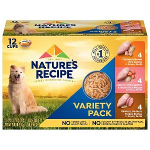 Save 20% on select Natures Recipe Wet Dog Food PICKUP OR DELIVERY ONLY