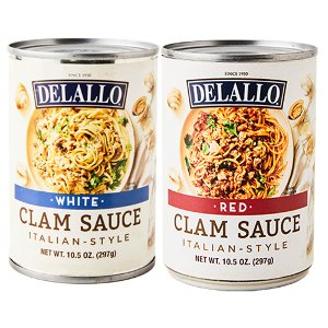 Save $1.00 on DeLallo White or Red Clam Sauce