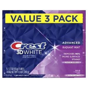 $9.99 Crest 3D White Toothpaste