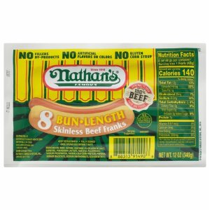 $3.99 Nathan's Beef Franks