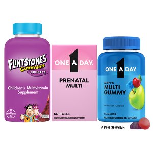 Save 20% Off on One a Day or Flintstones Vitamins PICKUP OR DELIVERY ONLY