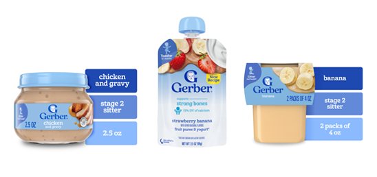20% Off Gerber Pouches, Tubs, and Jars