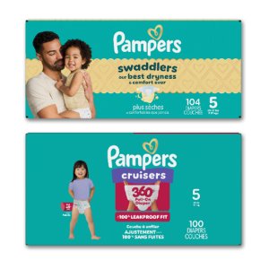 Buy 2, Save $10 on participating Pampers Swaddlers & Cruisers Diapers PICKUP OR DELIVERY ONLY