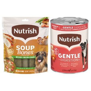 Save 20% on select Nutrish Wet Dog Food and Dog Treats PICKUP OR DELIVERY ONLY