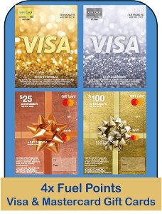 Get 4x FUEL POINTS