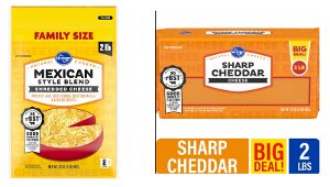 $4.99 Kroger Cheese