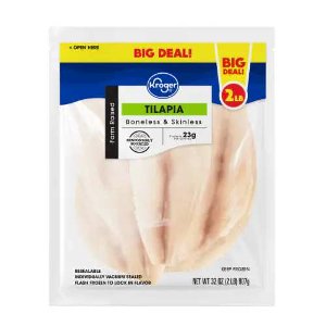 $8.99 Kroger Frozen Fish Fillets