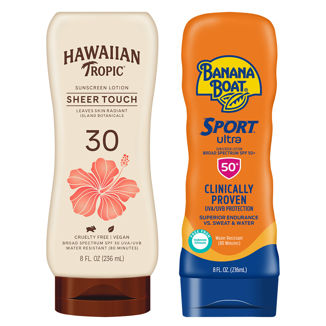 Save $2.00 on Banana Boat or Hawaiian Tropic