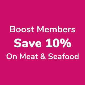 Save 10% on Meat and Seafood