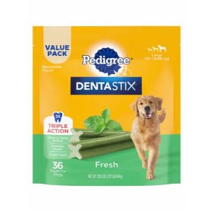 Save $3.00 on Pedigree Dentastix Value Pack