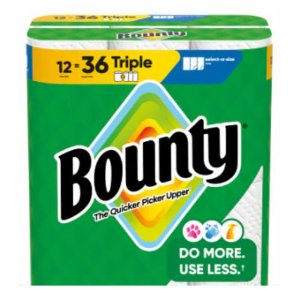 Save $9.00 on Bounty Paper Towels