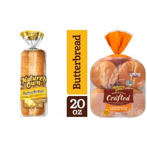 Save $1.00 on Nature's Own Loaf, Buns or Flatbreads