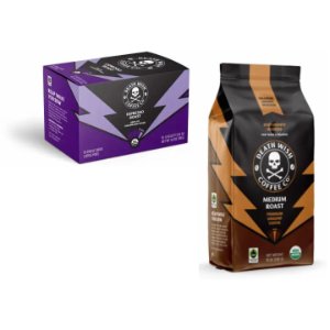 Save $2.00 on Death Wish Coffee Bags or K-Cups