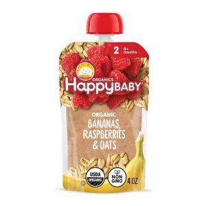 Save $1.00 on 4 Happy Baby or Tot Pouches