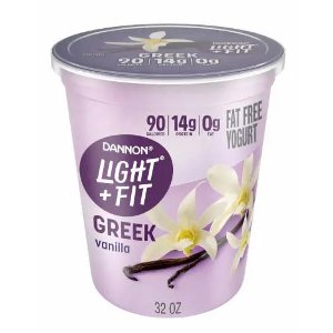 Save $1.00 on Danon Light+Fit Greek Yogurt