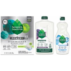 Save $1.00 on Seventh Generation Hand Dish or Dishwasher Detergent