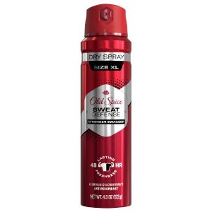Save $2.00 on Old Spice Sweat Defense Dry Spray