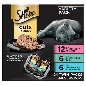 Save $5.00 on Sheba Wet Cat Food
