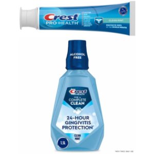 Save $1.00 on Crest Toothpaste, Mouthwash, or Pro Health Clean Mint Mouthwash
