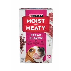 Save $1.50 on Purina Moist & Meaty Pouches
