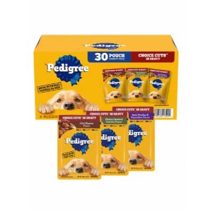Save $4.00 on Pedigree Wet Dog Food Pouches