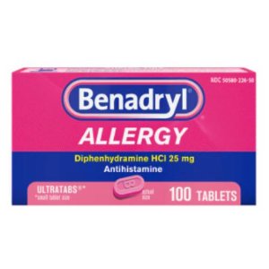 Save $3.00 on Benadryl, 100 ct