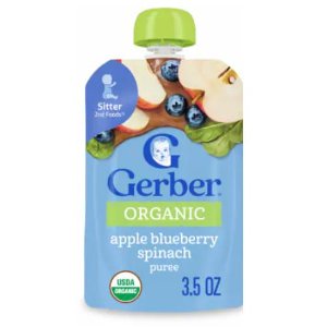 Save $2.00 on 3 Gerber Organic Pouch