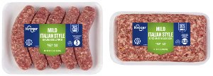 $2.99 Kroger Sausage