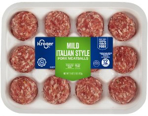 $2.99 Kroger Fresh Meatballs