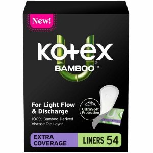 Save $1.50 on Kotex Bamboo Liners