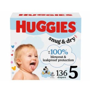 Save $3.00 on Huggies Diapers Snug or Dry Diapers