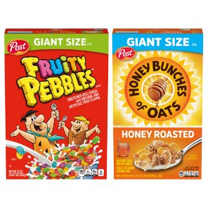Save $2.00 on Post Box Cereal when you buy any ONE (1) item on PICKUP OR DELIVERY ONLY
