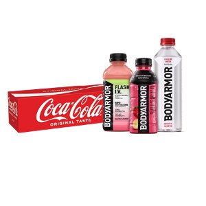 Buy Any Coca Cola 12oz 12pk, Get Any 16oz Sports Drink, 1L Sportwater or 20oz RTD for FREE
