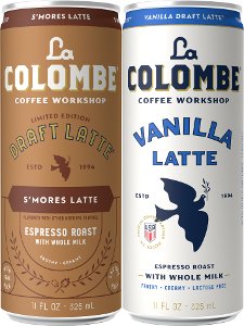 Save $1.00 on 2 La Colombe Draft Lattes