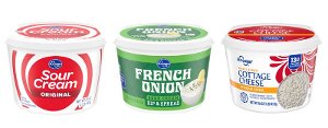 $1.69 Kroger Cottage Cheese, Sour Cream or Dip