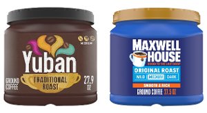 $9.99 Maxwell House or Yuban Coffee