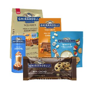 Spend $20 Save $5 on Ghirardelli on PICKUP OR DELIVERY ONLY