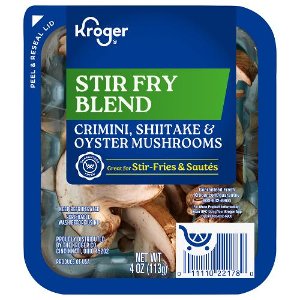 Save $1.00 on Kro Stir Fry Blend Mushrooms