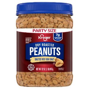 Save $0.50 on Kro Dry Roasted Peanuts