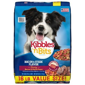 Save $3.00 on Kibbles 'n Bits Dry Dog Food 16 lb PICKUP OR DELIVERY ONLY
