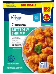 $9.99 Kroger Butterfly Shrimp