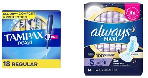 $3.99 Always or Tampax
