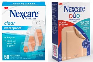 Save $1.00 on Nexcare Waterproof Bandage, Gauze or Tegaderm Pad