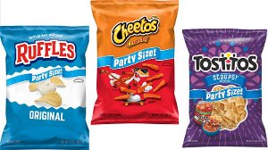 $3.99 Party Size Tostitos, Ruffles, Cheetos & Rold Gold Selects