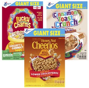 Save $2.00 on General Mills Giant Cereal PICKUP OR DELIVERY ONLY