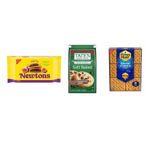 Save 20% on any Newtons, Tate's, or Honey Maid (Family and Party Size) PICKUP OR DELIVERY ONLY