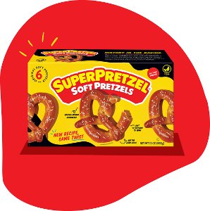 Save $1.00 on SuperPretzel Soft Pretzels
