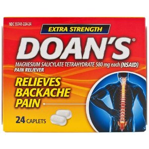 Save $2.00 on Doan's Extra Strength Pain Reliever Caplets