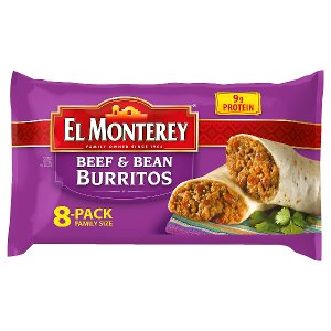 $3.99 El Montery Family Size Burritos