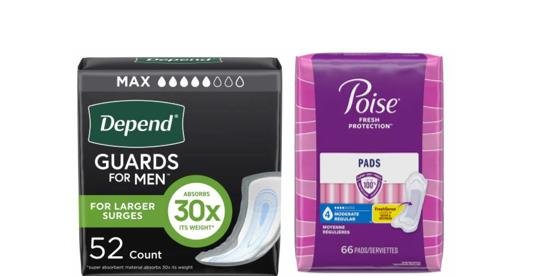 $12.99 Depend or Poise